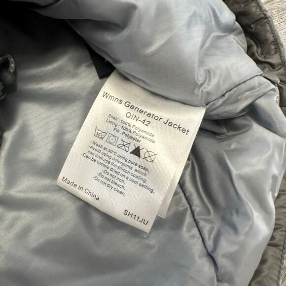 Rab Generator Blue Gray Womens S Full Zip Pertex Quantum Lined Quilted Gorpcore - Picture 9 of 11